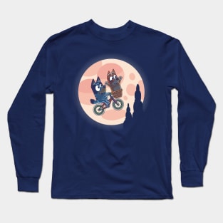 Heelers Moon Long Sleeve T-Shirt